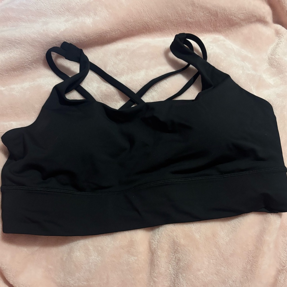 ⭐️ Lululemon sports bra, black size 14